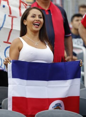 Imágenes de hinchas de USA - Costa Rica en Copa América 2016