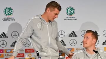 Toni Kroos y Ter Stegen vuelven a la lista de Alemania