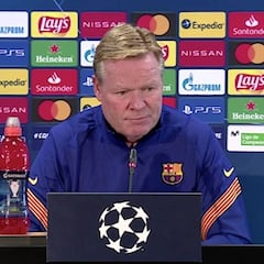 Koeman: "El rendimiento de Messi puede ser mejor, pero está feliz"
