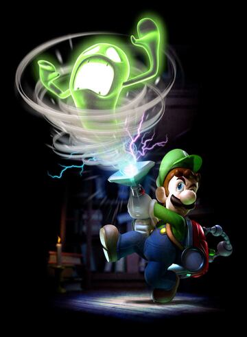 Ilustración - Luigi&#039;s Mansion: Dark Moon (3DS)