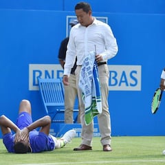 Kyrgios abandona; Berdych, Dimitrov y Tsonga ganan