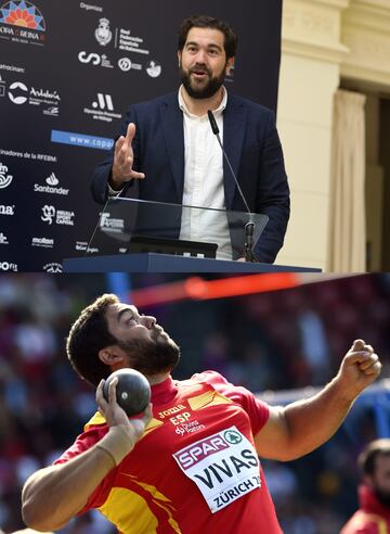 Borja Vivas (atletismo), n¨²mero 17 del Partido Popular en M¨¢laga.