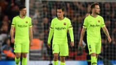 Coutinho, Busquets, Jordi Alba: señalados con mensaje