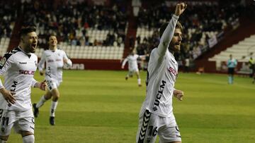Jon Erice, jugador del Albacete.