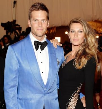 Tom Brady y Gisele Bündchen, la pareja mediática de la NFL