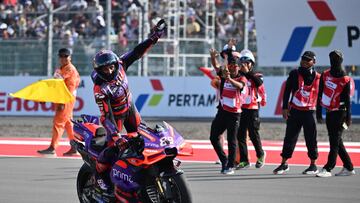 Victoria de Martinator en Mandalika.