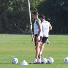 Kevin Medina, una ausencia en el entrenamiento