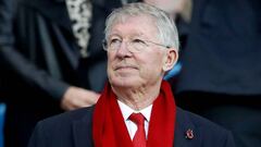 El exentrenador escoc&eacute;s del Manchester United, Sir Alex Ferguson.