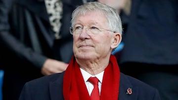 El exentrenador escoc&eacute;s del Manchester United, Sir Alex Ferguson.