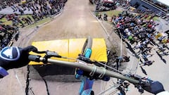 Rachel Atherton, Lenzerheide POV GoPro descenso DH MTB.