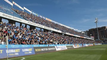 05/06/16  PARTIDO SEGUNDA DIVISION B PlayOff Ascenso a Segunda A
 LLEIDA - CASTILLA
 PANORAMICA SEGUIDORES CAMP DSPORTS