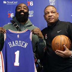 Former Philadelphia 76ers coach Doc Rivers discusses his relationship with James Harden. What did he say?