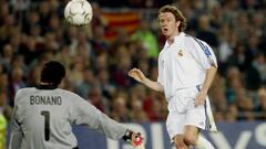 La vaselina de McManaman al Barcelona en las semifinales de la Champions de 2002.