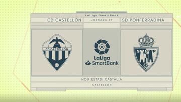 Resumen y goles del Castellón vs Ponferradina de LaLiga SmartBank
