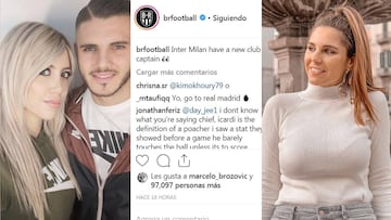La hermana de Icardi, contra Wanda; a Brozovic le gusta que le quiten la capitan¨ªa