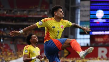 Luis Díaz, cuarto goleador de Colombia en Copas América.