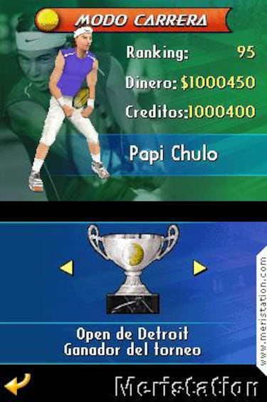 Nuevas capturas de Rafa Nadal Tennis