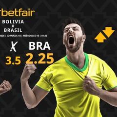 Bolivia vs. Brasil: horario, dónde ver, pronósticos y clasificación