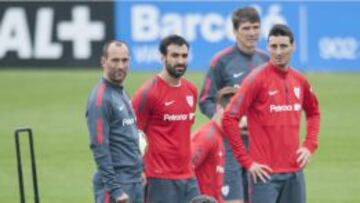 Entrenamiento del Athletic de Bilbao