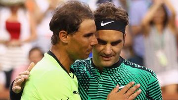 Rafa Nadal y Roger Federer.