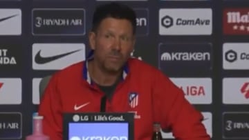 Preguntan a Simeone por el Villarreal-Barça en Miami: pocos opinan como él
