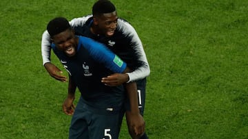 Umtiti: "¿Mbappé? Le dicen que tiene 15 años para molestarlo..."