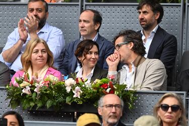 Isabel Díaz Ayuso y Feliciano López.