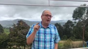 Jota Mario, presentador colombiano.