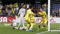 El gol de Moi G&oacute;mez que supuso el 2-1 en el Villarreal-Real Madrid.