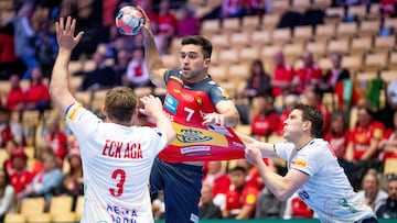 Jan Gurri en ataque se ha convertido en el mejor lanzador de España.