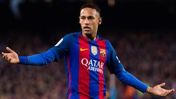 Neymar, sancionado en Champions y Liga