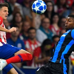 Arias debuta como titular y en la Champions con Atlético