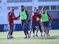 Entrenamiento de Osasuna.