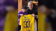 Pequeño admirador de Cristóbal Campos emociona a Chile con este video para el portero