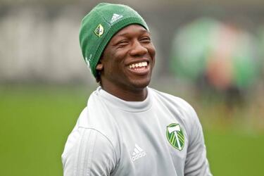 Diego Chará no deja de sonreír