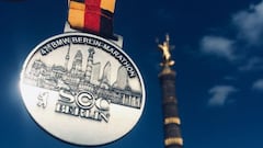 Montaje fotogr&aacute;fico del Marat&oacute;n de Berl&iacute;n 2021.