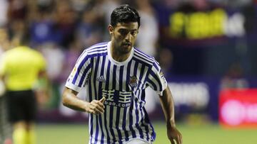 Carlos Vela, jugador del Real Sociedad.