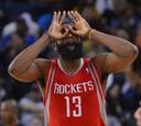 Harden y los Rockets vuelven a superar a los Warriors