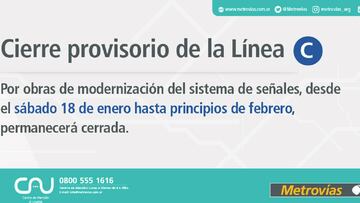 El Gobierno de la Ciudad inform&oacute; que habr&aacute; &ldquo;obras de modernizaci&oacute;n del sistema de se&ntilde;ales&rdquo;, por lo que los usuarios no podr&aacute;n viajar en el subterr&aacute;neo.