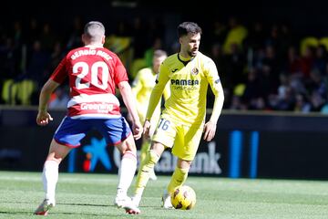 Álex Baena, con el Villarreal.