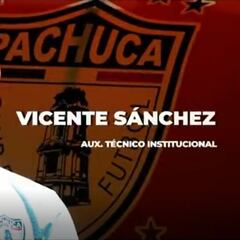 Vicente Sánchez regresa a la Liga MX como auxiliar institucional de Pachuca
