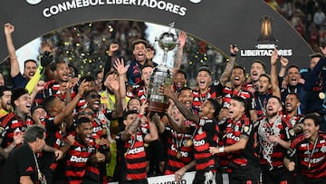 Jorge Carrascal es campeón de Copa Libertadores con Flamengo