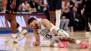 The Boston star shares how rehab is testing his resilience as the team prepares a small-ball lineup to cover his absence.