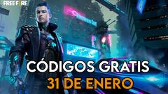 Free Fire | Códigos de hoy miércoles 31 de enero de 2024: recompensas gratis