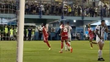 Así fue el gol de Johan Carbonero con Internacional