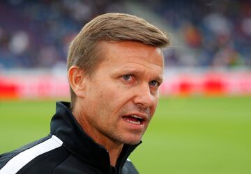 Jesse Marsch entrenador del Red Bull Salzburg.