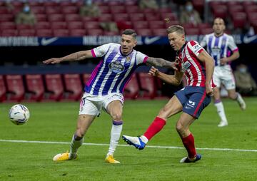 Pase en profundidad de Trippier que deja a Marcos Llorente delante del portero y define a la perfección para anotar el 2-0