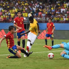Brasil 2 - España 1: resumen, resultado y goles del partido