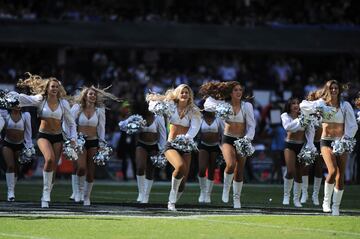 Las Raiderettes en México y más cheerleaders de la Semana 11