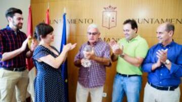 Santiago Bernabéu fue homenajeado en Almansa